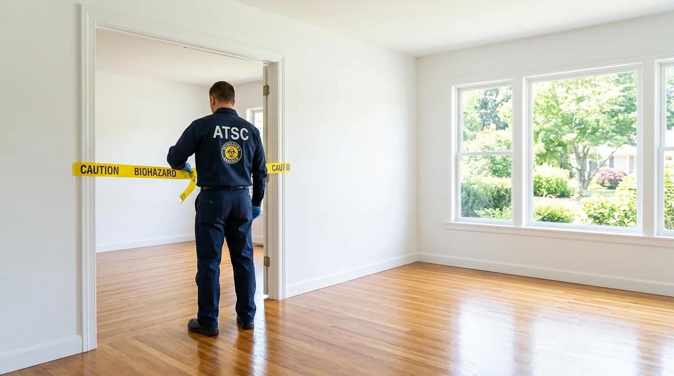 Certified biohazard cleanup crew performing Crime Scene Cleanup in Oconomowoc